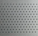 Ref 423P Silver, Perforated aluminium blind colour