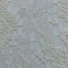 Flower White, Designer roller blind fabric, translucent
