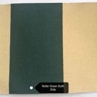 Green both side, Designer roller blind fabric, light control not listed