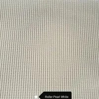 Pearl White, Plainzilla roller blind fabric, light control not listed