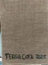 Terracotta, Designer (Australia) vertical blind fabric, light control not listed