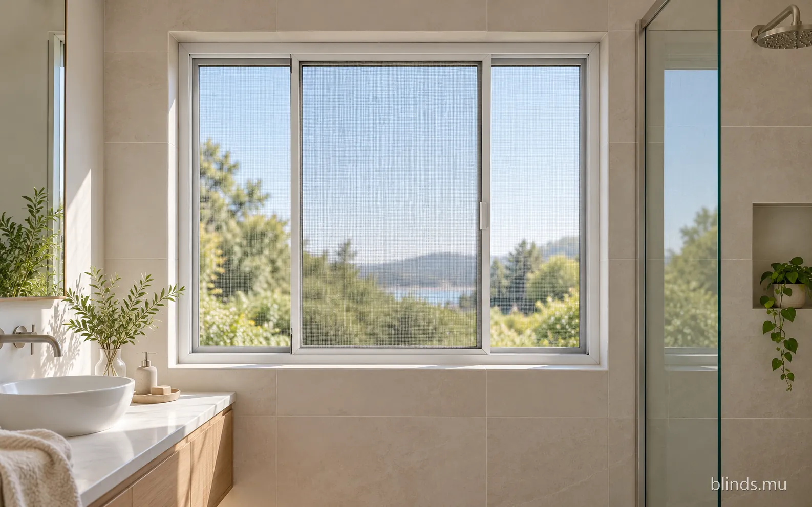 Bathroom · Sliding Insect Screen