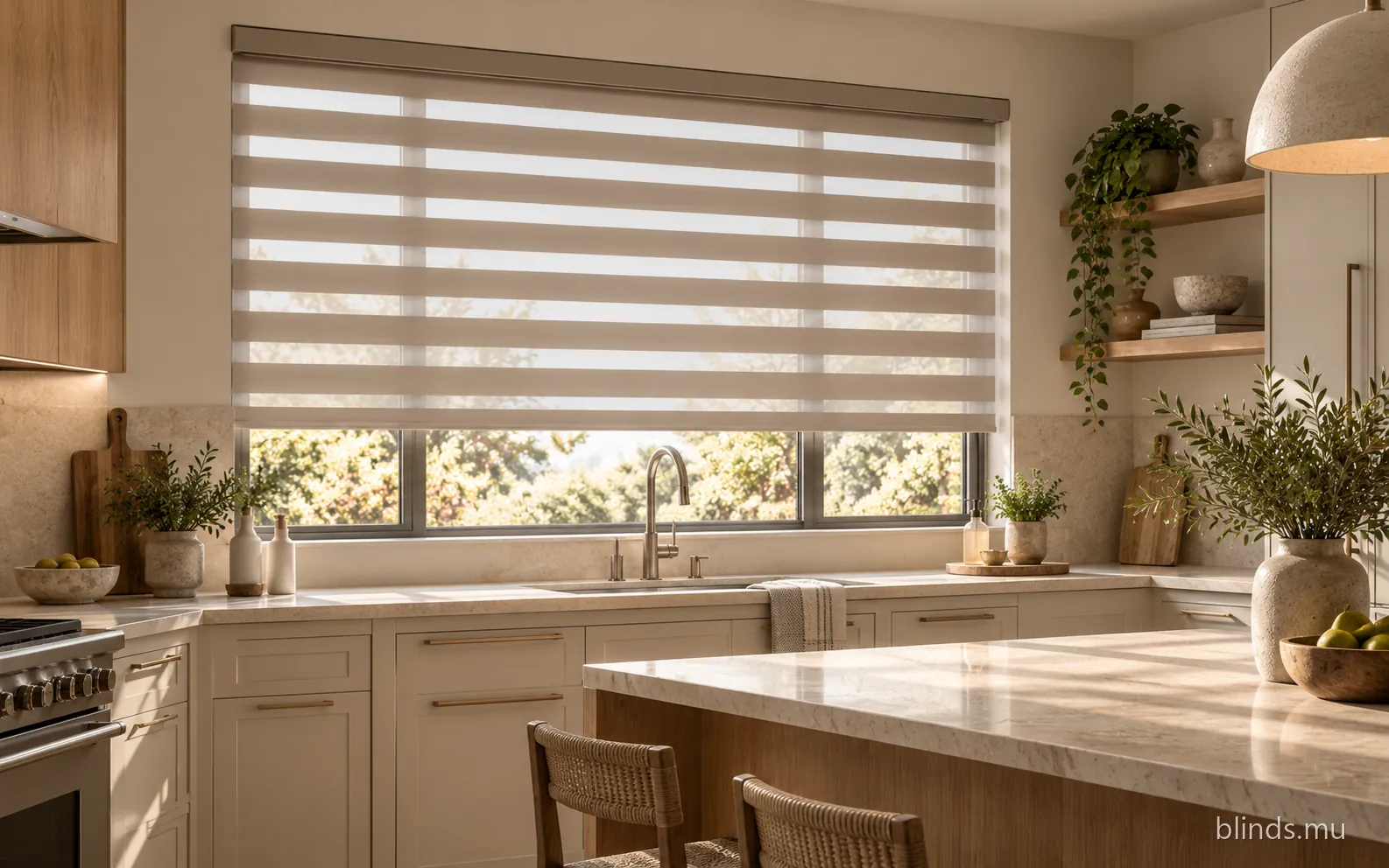 Kitchen · Eclipse blinds